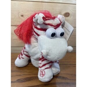 Dan Dee Musical Zebra Red Stripes Plays  Party Rock Anthem And Dances